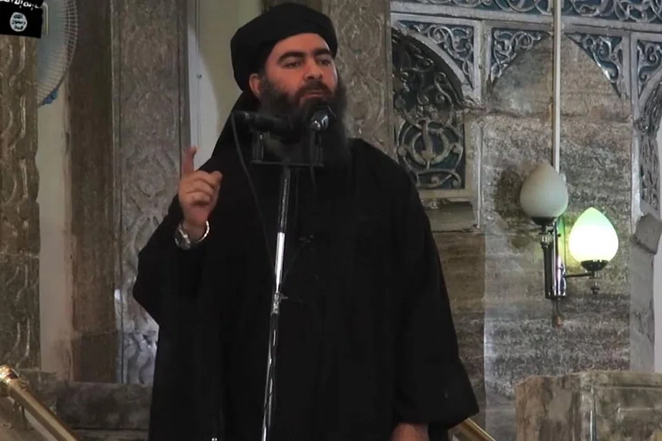 AJARAN PESONG: Ketua IS Abu Bakar al-Baghdadi dalam mesej terbarunya pada Ogos lalu cuba meyakinkan penyokongnya bahawa kekalahan mereka dalam medan pertempuran dan kehilangan nyawa, harta benda dan tanah air merupakan ketentuan Allah. - Foto fail