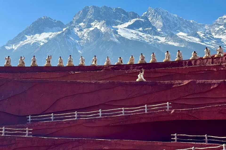 Pertunjukan Impression of Lijiang. 