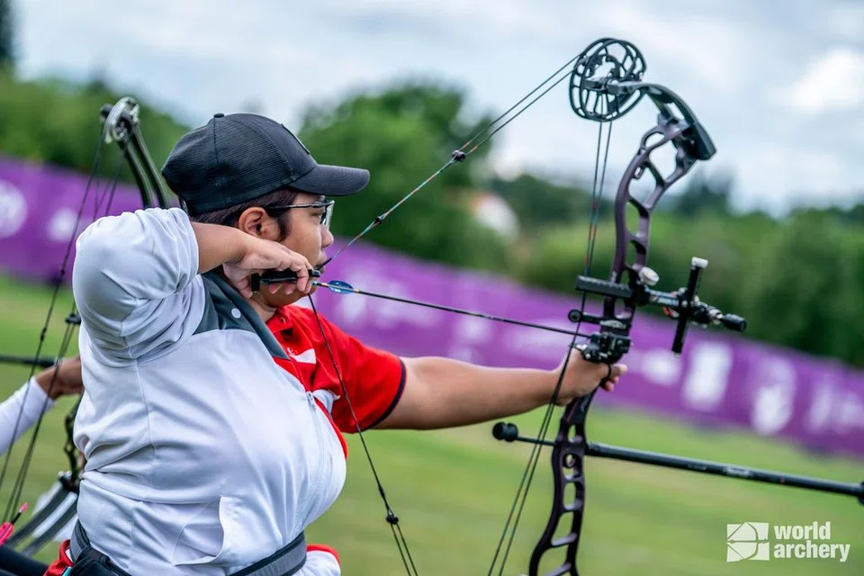 LAYAK KE SUKAN PARALIMPIK 2024: Ratu memanah para Nur Syahidah telah membanggakan Singapura di Kejohanan Para Memanah Sedunia Pilsen 2023 di Republik Czech dan menempa tempat Singapura di Sukan Paralimpik 2024.