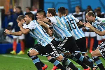 ARGENTINA: Berjaya tepis cabaran Belanda. Sekali lagi Messi akan menjadi harapan Argentina. - Foto AFP