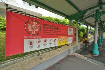 KES BERKURANG: Antara Julai dengan September, Agensi Sekitaran Kebangsaan (NEA) mengesan lebih 3,700 tempat pembiakan nyamuk, iaitu penurunan sekitar 34 peratus berbanding tempoh antara April dengan Jun.