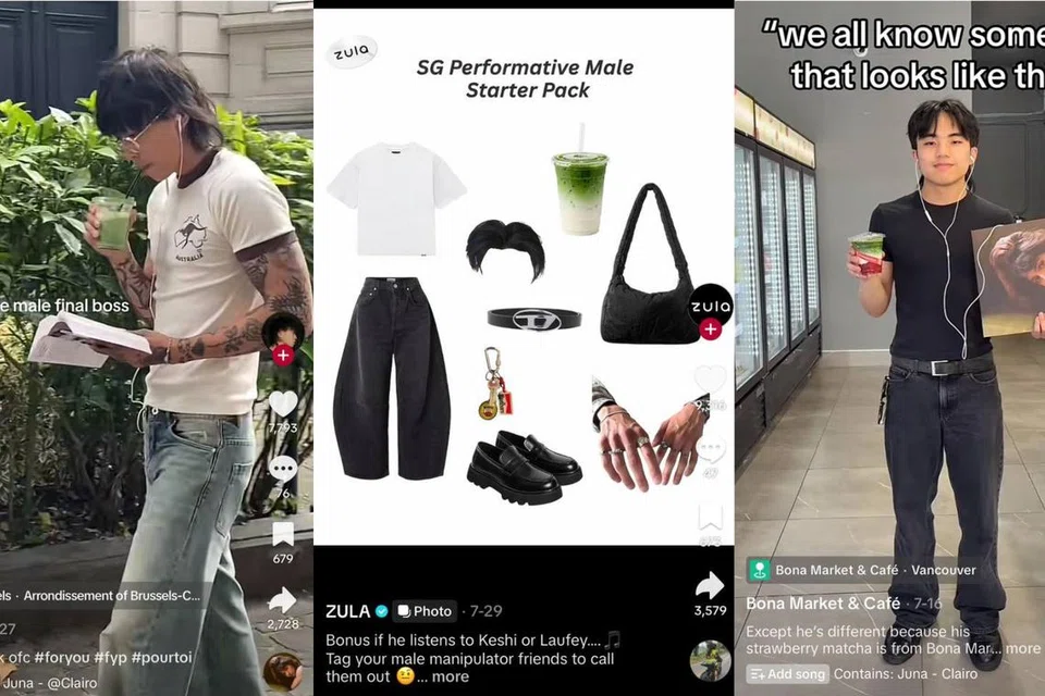 Fenomena ‘lelaki performatif’ kini tular sebagai satira gaya Gen Z iaitu yang membayangkan seorang lelaki dengan kemeja ‘thrift’ longgar iaitu dari kedai pakaian terpakai, ‘matcha’ di tangan, beg jinjing dihiasi Labubu dan lagu ‘indie’ di telinga. Apa yang bermula sebagai estetika kasual kini berubah menjadi parodi identiti yang mencabar stereotaip kelakian atau ‘masculinity’ arus perdana.