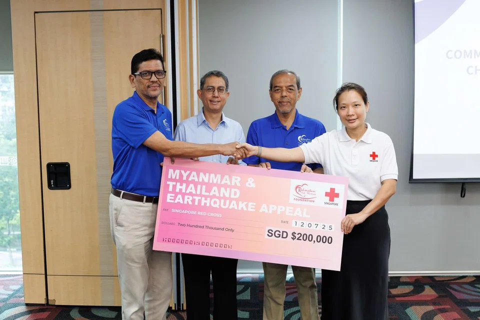 RLAF, gempa, Myanmar, Thailand, dana