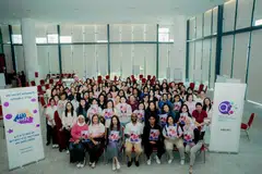 Anggota Parlimen (AP) GRC West Coast-Jurong West, Dr Hamid Razak (tengah), hadir bagi pelancaran program perintis baharu yang dinamakan ‘EmpowerHer’ di Institut Pendidikan Teknikal (ITE) Kolej Barat pada 30 Ogos.