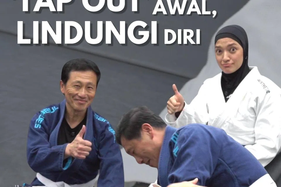 Menteri Kesihatan, Encik Ong Ye Kung, berganding bersama penerbit podcast Berita Harian, Cik Natasha Mustafa, yang juga atlet jujitsu nasional, untuk meningkatkan kesedaran tentang pentingnya untuk menjalani pemeriksaan kesihatan.