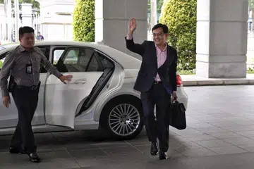 Encik Heng Swee Keat tiba di Parlimen untuk membentangkan Belanjawan 2019 pada 18 Februari. Ia adalah Belanjawan pertama yang disampaikannya sejak dinamakan sebagai calon utama untuk menggantikan Perdana Menteri Lee Hsien Loong. 
