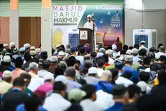 Masjid Darul Makmur, solat Jumaat, pembukaan semula masjid