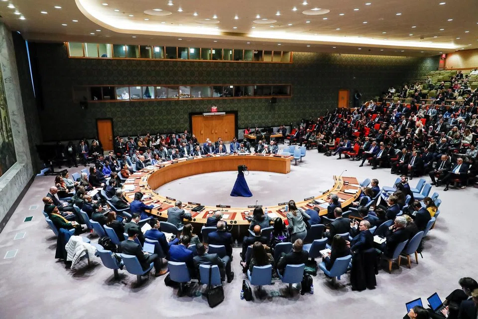 DIJADUAL BERTEMU: Majlis Keselamatan Pertubuhan Bangsa Bangsa Bersatu (UNSC) dijadualkan bermesyuarat pada 31 Januari bagi membincangkan keputusan Mahkamah Keadilan Antarabangsa (ICJ) yang menggesa Israel menghalang pembunuhan beramai-ramai (genosid) di Gaza.