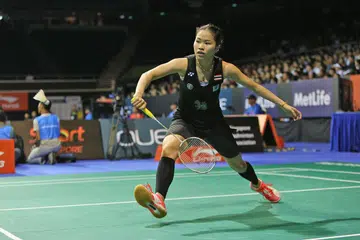 AZAM CEMERLANG LAGI: Srikandi Thai, Ratchanok Intanon, berazam merampas semula kejuaraan yang dimenanginya pada 2016. - Foto BADMINTON TERBUKA SINGAPURA