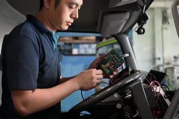 lidah pengarang, mekanik