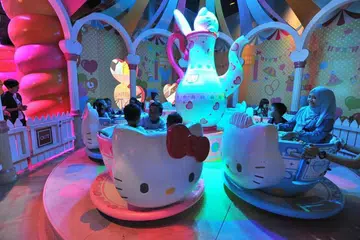 SELAMAT TINGGAL: Taman tema Hello Kitty di Puteri Harbour, Iskandar Puteri, ditutup selepas 31 Disember 2019.