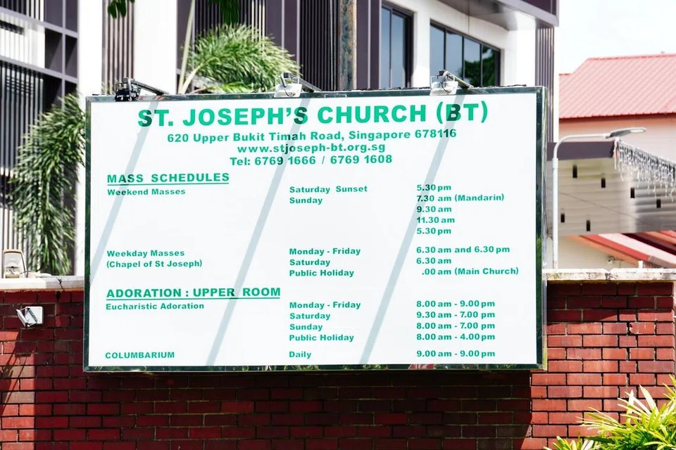 Barang mencurigakan yang ditemui di Gereja St Joseph di Bukit Timah pada pagi 21 Disember disahkan tidak merbahaya dan keadaan di kawasan itu terkawal, kata polis.