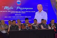 Ketua, Menteri, Sabah, bubar