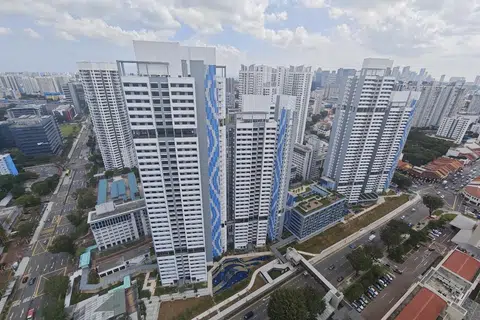 Blok terakhir Kempas Residences di Kallang/Whampoa telah siap pada pertengahan Januari 2025 berikutan kelewatan selama enam bulan.