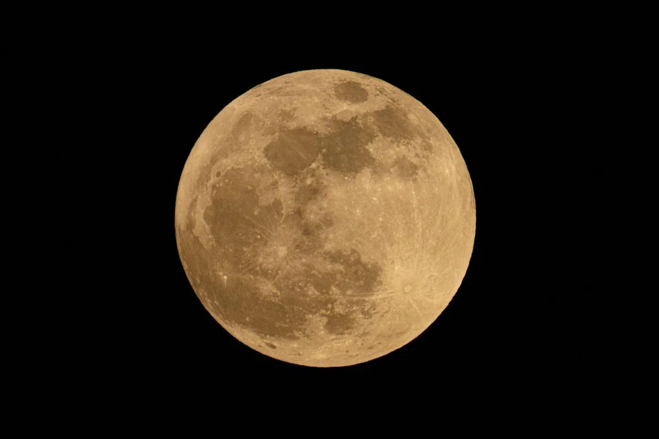 Bulan mengambang penuh di Caracas pada 17 September 2024 (gambar hiasan)
