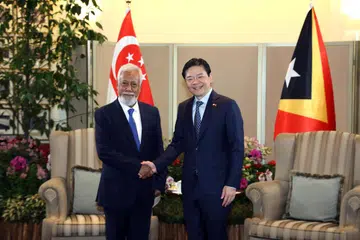 Singapura, Timor-Leste, Lawrence Wong, Xanana Gusmao