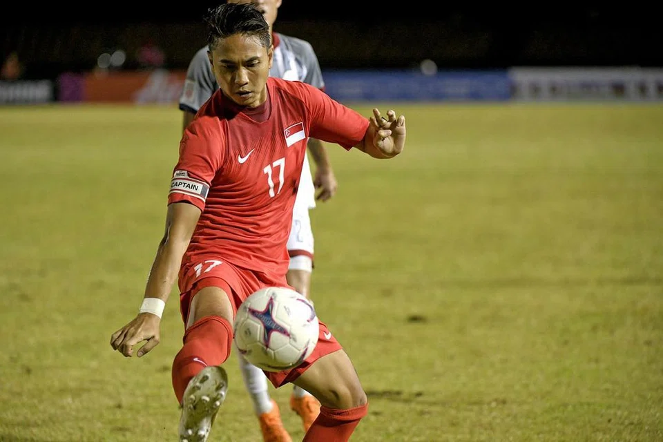TIADA NASIB: Shahril Ishak tidak akan membuat sebarang penampilan sepanjang Piala AFF Suzuki kali ini akibat kecederaan yang dialami. - Foto BH oleh MARK CHEONG