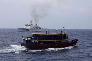AKSI BERBAHAYA: Ketegangan antara Beijing dan Manila semakin memuncak apabila kedua-dua pihak saling menuduh berhubung beberapa kejadian di Laut China Selatan.