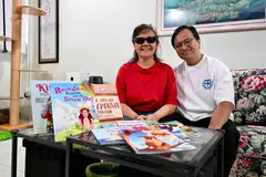 kanak-kanak kurang upaya penglihatan, buku cerita bergambar inklusif, Sherriza Hareani Jalil