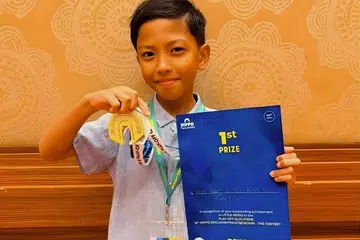 Murid  Kelas 4 Sapphire dari Sekolah Kebangsaan (SK) Tasek Utara, Wan Harriz Wan Abdul Qayyum  meraih tempat pertama dalam pusingan kelayakan ‘Hippo English The Contest 2026’ yang diadakan  di Doha, Qatar.