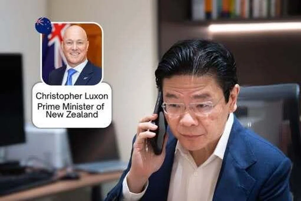 Dalam satu catatan berasingan pada 23 Mac, Encik Wong berkata beliau juga telah berbual dengan Perdana Menteri New Zealand, Encik Christopher Luxon.