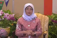 PERKUKUH KEHARMONIAN: Singapura perlu terus kekalkan keharmonian bersama, kata Presiden Halimah. 
