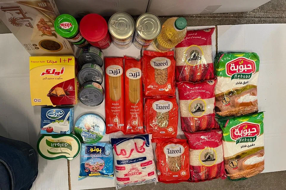 Inilah antara bekalan keperluan asas yang dicatu dan diberikan kepada pelarian Syria dan Palestin semasa kempen, ‘The Warmth of Mercy’ pada awal Februari.