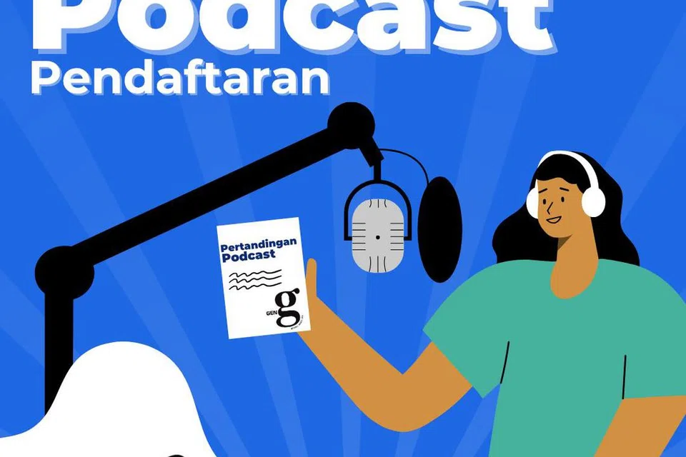 Pendaftaran bagi pertandingan podcast 