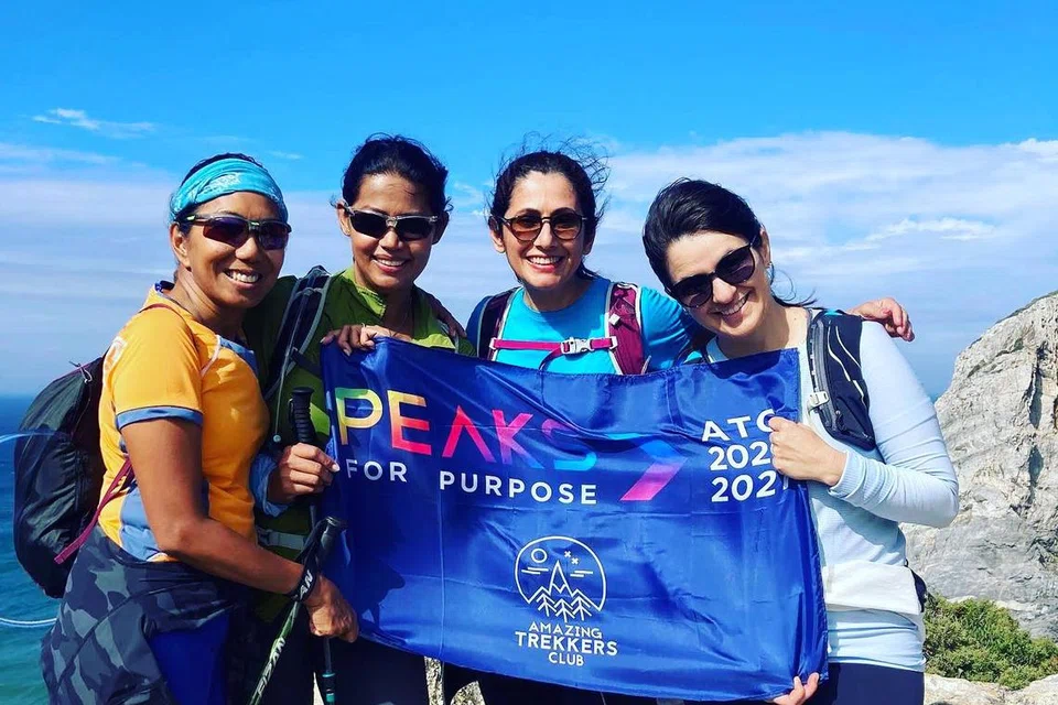 KELAB KEMBARA HAWA: Sejak ditubuhkan pada 2015, lebih 2,000 wanita telah menjadi anggota Amazing Trekkers Club (ATC).