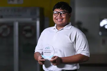 mohamed shahfiq mohame sharom, anugerah sukarelawan cemerlang sinar bakti TAA
