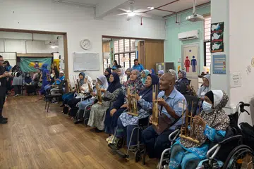 Club Heal, Kelab Heal, angklung, Esplanade