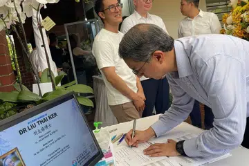 Dr Liu Thai Kher, Faishal Ibrahim 