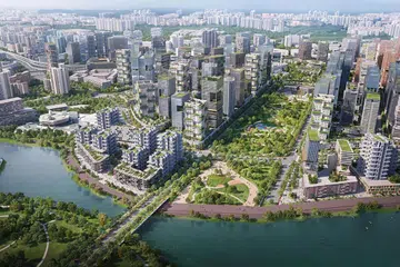 PEMBANGUNAN CAMPURAN: Rancangan Daerah Tasik Jurong merangkumi pembangunan perumahan, tempat kerja dan riadah.