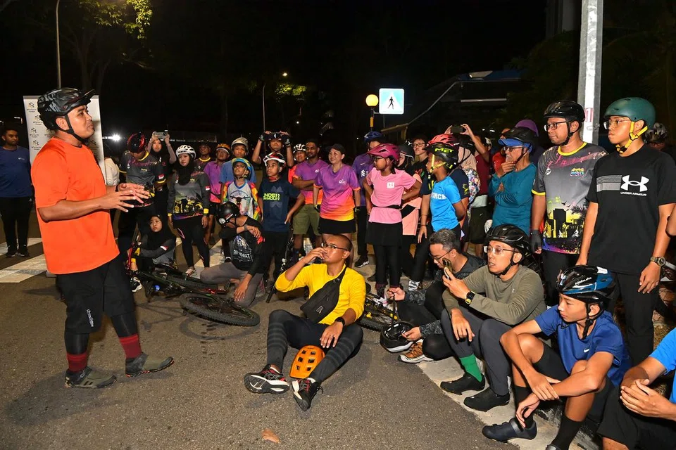 Lebih 180 penduduk daripada pelbagai latar belakang dan lapisan usia menyertai acara ‘Ramadan Ride 2024’ pada 29 Mac.