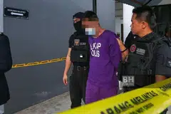 pukul, isteri, reman, gugur