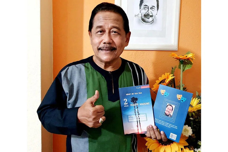 BANYAK KISAH MENARIK: Biografi berjudul '2 Al Kisah Yusoff Maruwi', seorang pelakon, penulis, pengacara, pelawak, pengarah dan penyanyi yang menyimpan banyak kisah menarik untuk renungan dan rujukan. - Foto ihsan YUSOF MARUWI