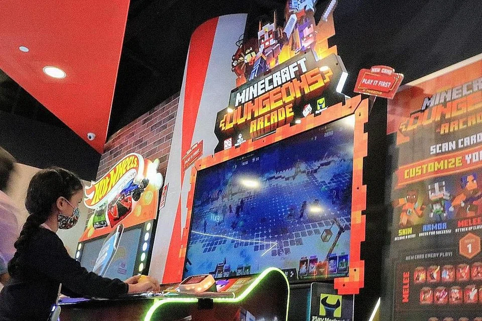 MINECRAFT DUNGEONS ARCADE. - Foto BH oleh EDDINO ABDUL HADI