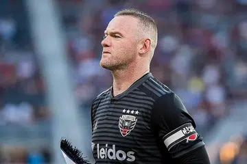 JURULATIH DERBY: Derby County dikatakan berminat mendapatkan khidmat Wayne Rooney sebagai pemain-jurulatih. - Foto fail
