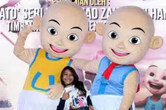 PINJAMKAN SUARA: Watak Aqish dalam filem 'Upin & Ipin Jeng, Jeng, Jeng!' akan dimainkan pelakon kanak-kanak, Puteri Balqis. - Foto MSTAR ONLINE