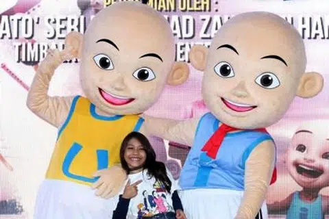 PINJAMKAN SUARA: Watak Aqish dalam filem 'Upin & Ipin Jeng, Jeng, Jeng!' akan dimainkan pelakon kanak-kanak, Puteri Balqis. - Foto MSTAR ONLINE