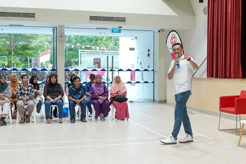 Penasihat M3@Jalan Besar, Dr Wan Rizal turut hadir di acara Cinta Minda Bersama, Jom Sihat Bersama pada 20 September lalu,