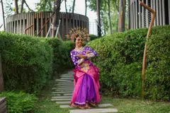 Sarjan (SGT) 3 Sharmilah Muhammad Salim, persembahan tarian, gala, ulang tahun ke-100 Pancaragam SPF