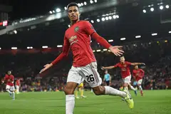 WIRA UNITED: Jaringan gol Greenwood pada minit ke-73 memberikan United kemenangan 1-0 ketika menentang Astana FC di Old Trafford kelmarin. - Foto AFP