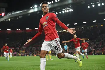 WIRA UNITED: Jaringan gol Greenwood pada minit ke-73 memberikan United kemenangan 1-0 ketika menentang Astana FC di Old Trafford kelmarin. - Foto AFP