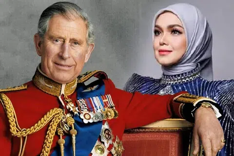 Lagu, ‘Anta Permana’, ciptaan bersama Ezra Kong dan Hael Husaini, yang didendangkan Datuk Seri Siti Nurhaliza (kanan) yang kini bergelar Biduanita Negara, dilaporkan berada dalam senarai lagu kegemaran Raja Charles III, sempena sambutan Hari Negara-Negara Komanwel.