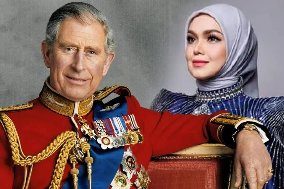 Lagu, ‘Anta Permana’, ciptaan bersama Ezra Kong dan Hael Husaini, yang didendangkan Datuk Seri Siti Nurhaliza (kanan) yang kini bergelar Biduanita Negara, dilaporkan berada dalam senarai lagu kegemaran Raja Charles III, sempena sambutan Hari Negara-Negara Komanwel.
