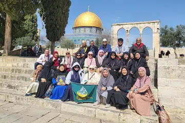 Syarikat pelancongan Noor Mohamad Services & Travel mahu memberi tumpuan kepada pakej pelancongan ‘Kembara Warisan Islam’, dengan jemaah mengunjungi tempat-tempat bersejarah dan peradaban Islam. Foto menunjukkan jemaah berada di Kubah Al-Sakhrah, atau Dome of the Rock, di Baitulmakdis pada Mac 2023.