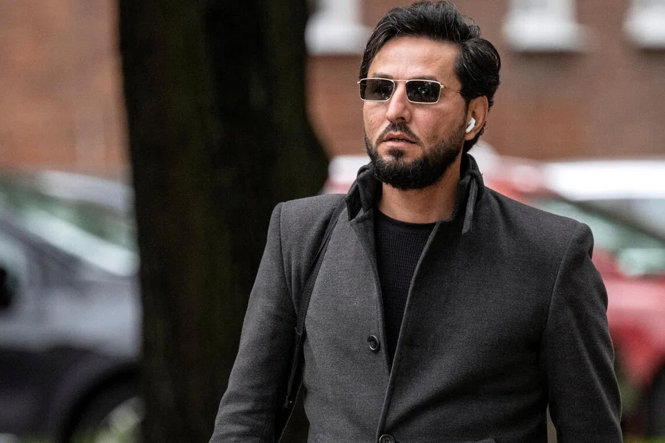 GAMBAR FAIL: Salwan Momika, seorang aktivis anti-Islam, di Malmö, Sweden, pada 3 September 2023.