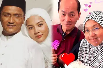 aisyah aziz, timang anak pertama