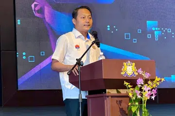 Pengerusi Jawatankuasa Pendidikan dan Penerangan Johor, Encik Aznan Tamin.